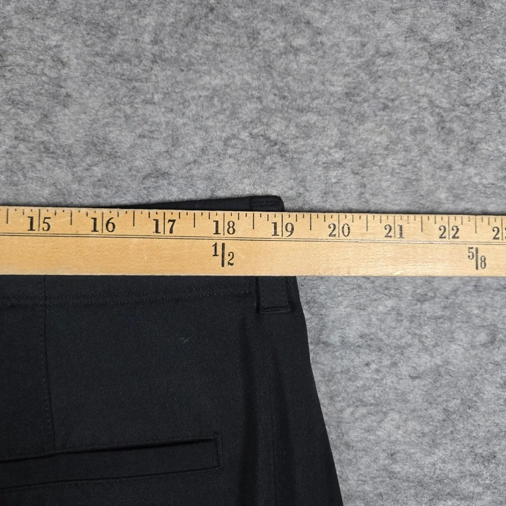 PGA Tour Mens Black Performance Flat Front Golf Pants 38x30